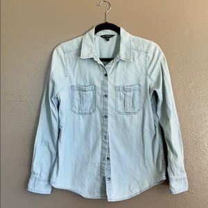 Light blue jean shirt - Express